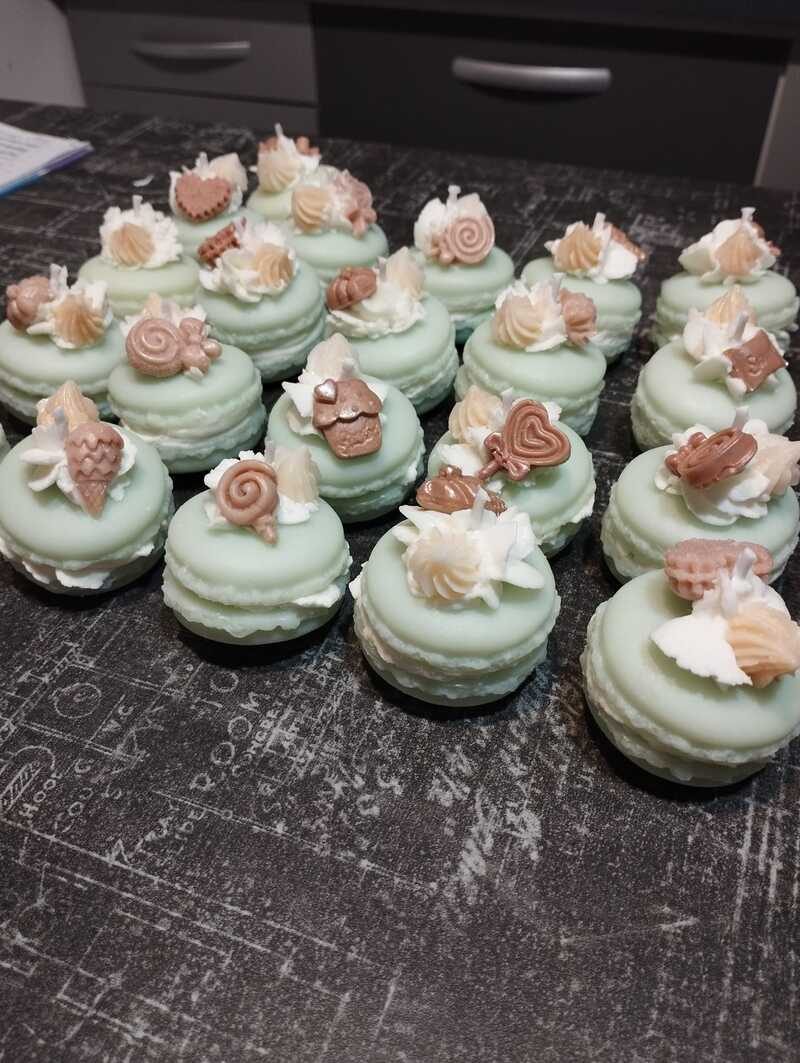 bougie macaron idée cadeau