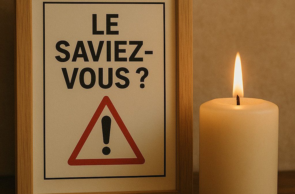 Les Bougies Industrielles : Un Danger Caché pour Votre Santé