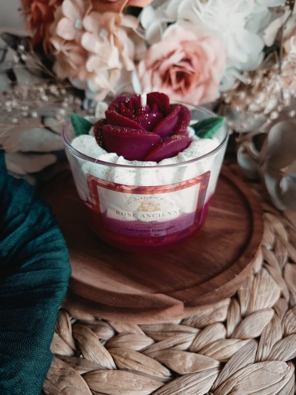 bougie rose ancienne2