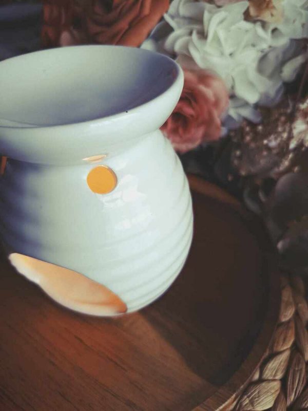 brûle parfum ruche en céramique
