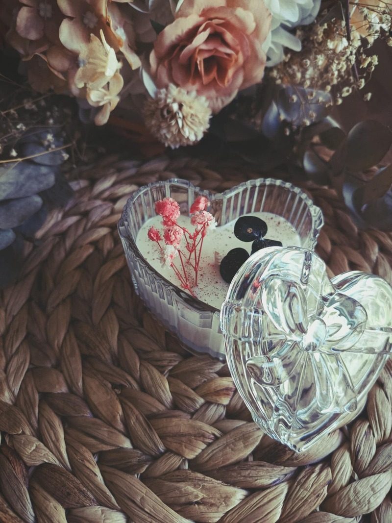 idée cadeau bonbonière coeur blanche