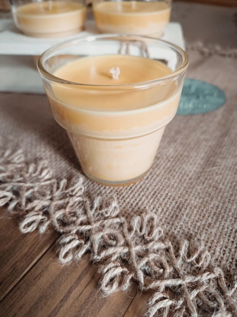 trio de bougies parfumées à la citronnelle