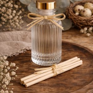 brûle parfum coeur blanc