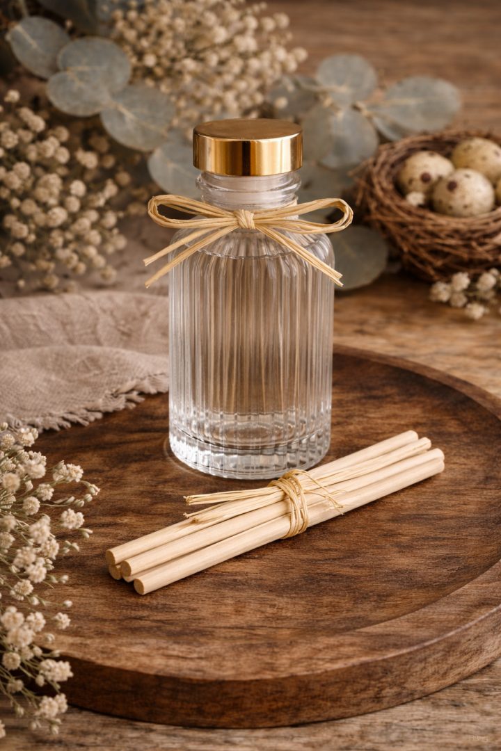 brûle parfum coeur blanc