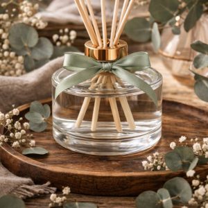 brûle parfum coeur blanc