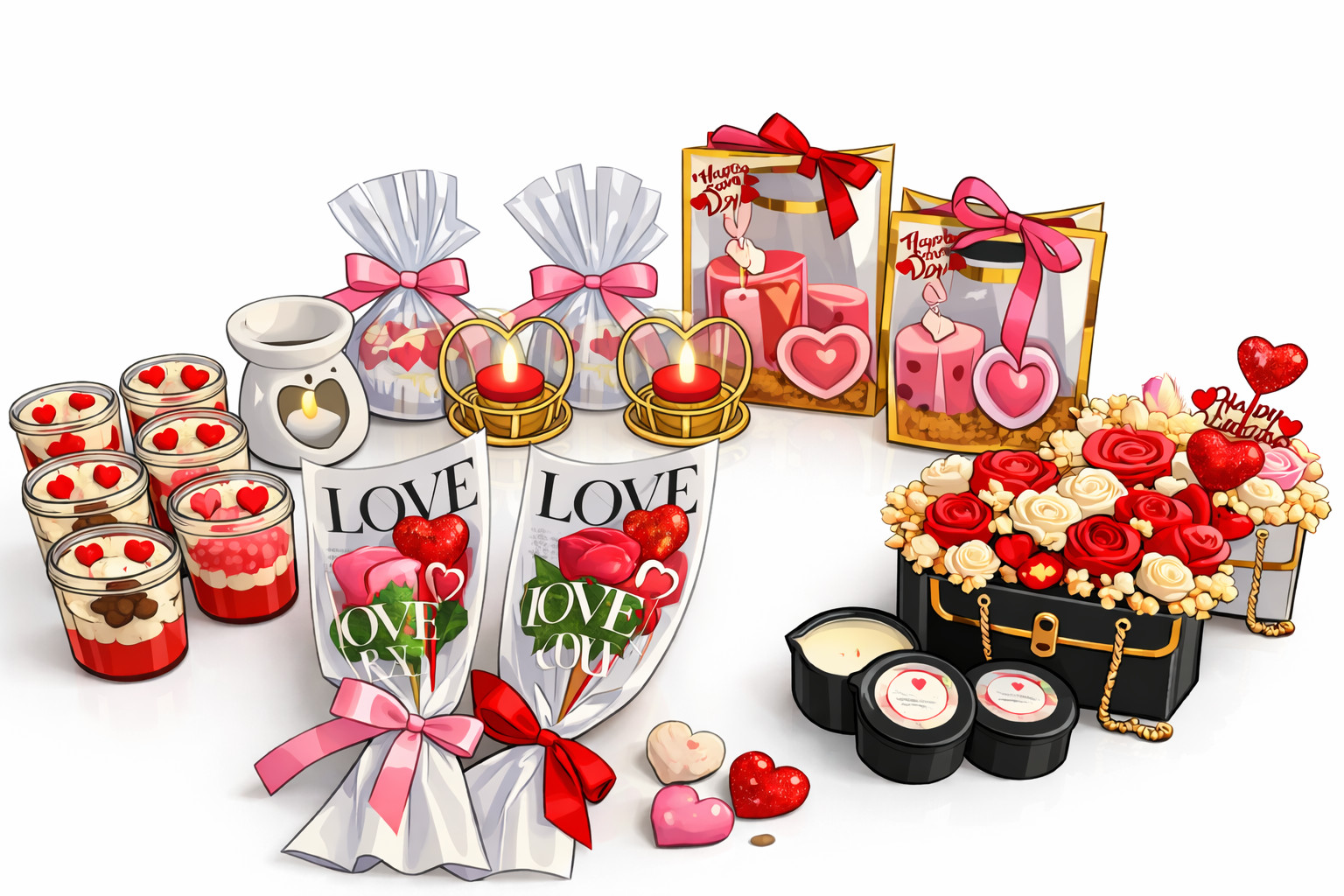 fondants parfumés saint valentin – Édition amour