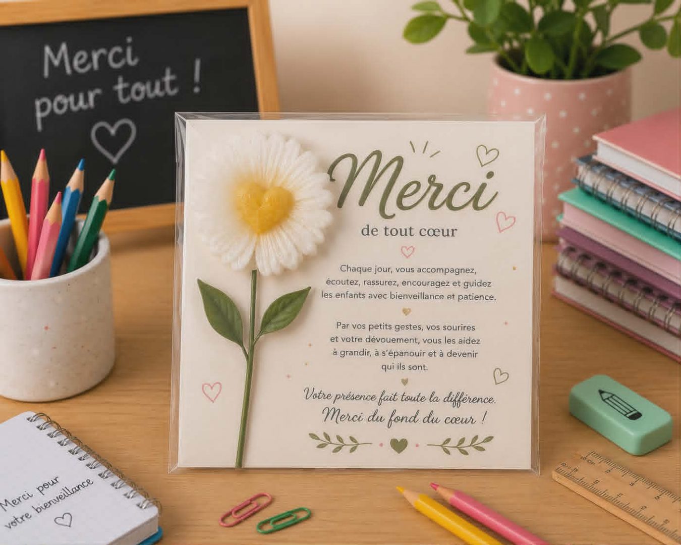 Carte avec Fondant Marguerite – Image 5