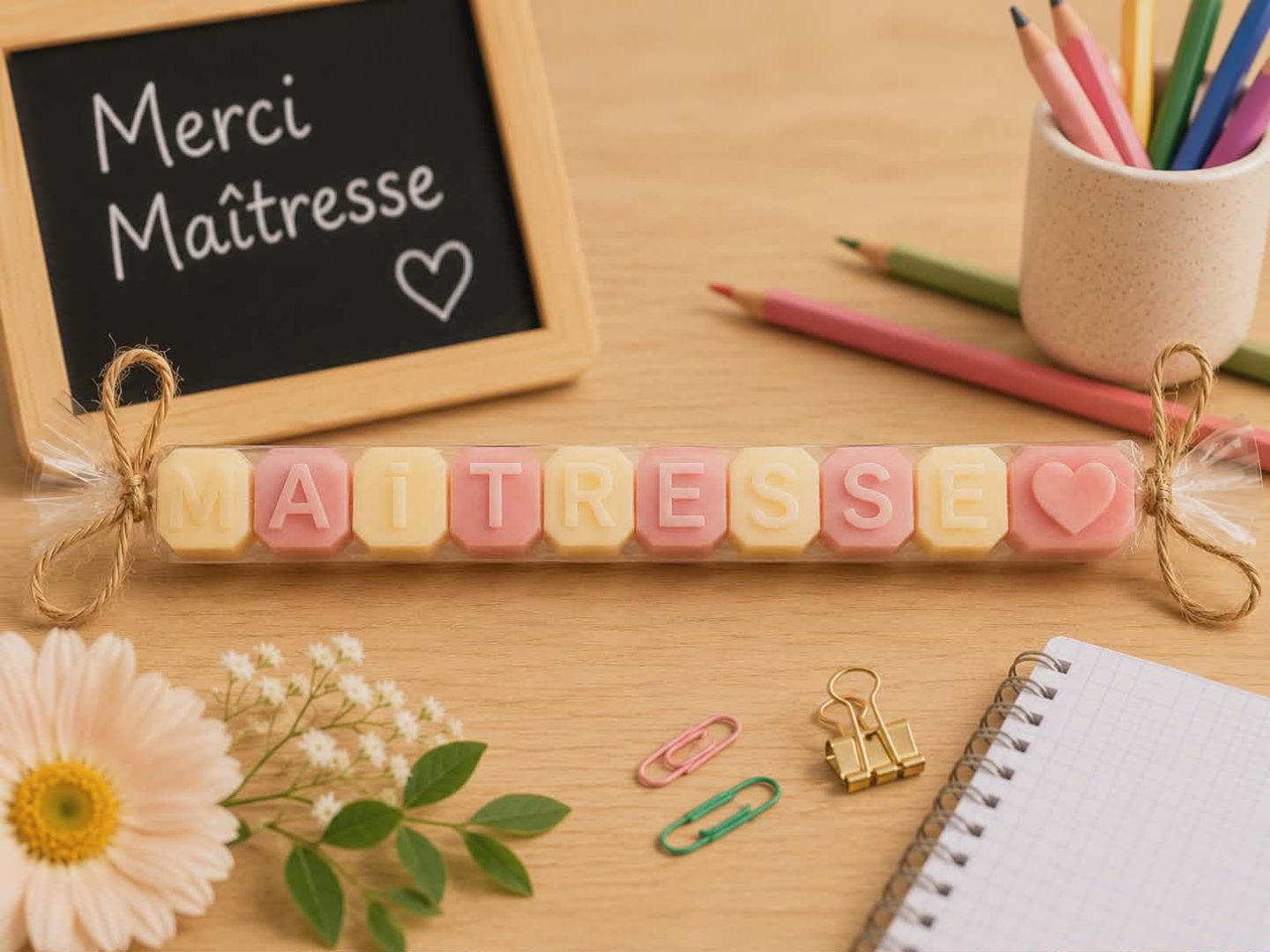 Fondant lettre "Merci" – Image 4