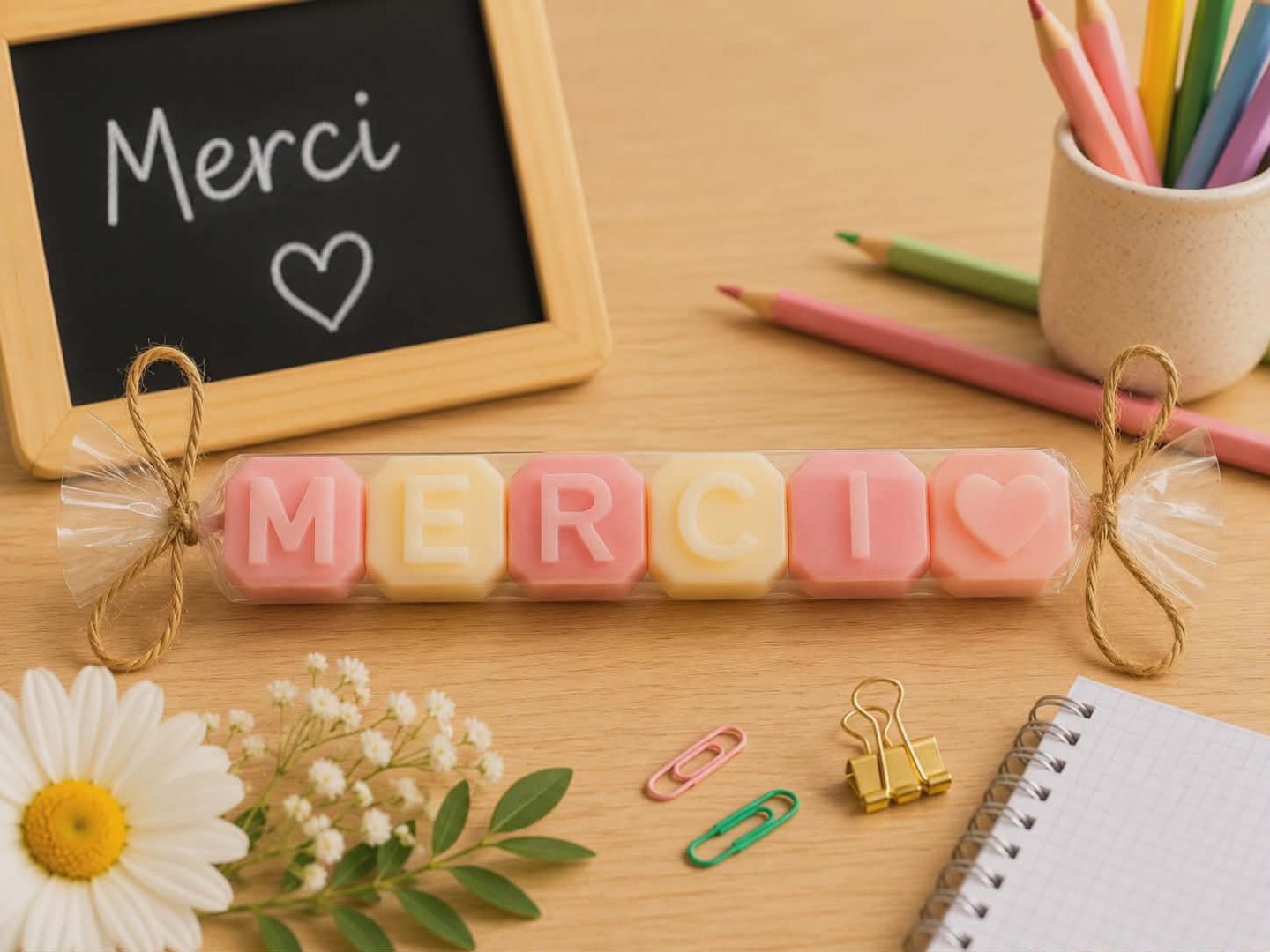 Fondant lettre "Merci" – Image 3