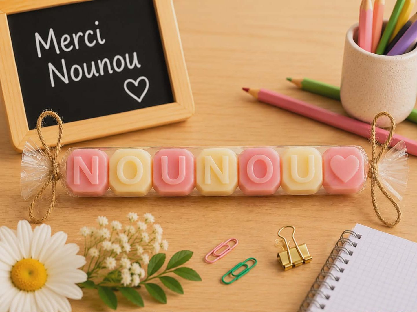 Fondant lettre "Merci" – Image 2